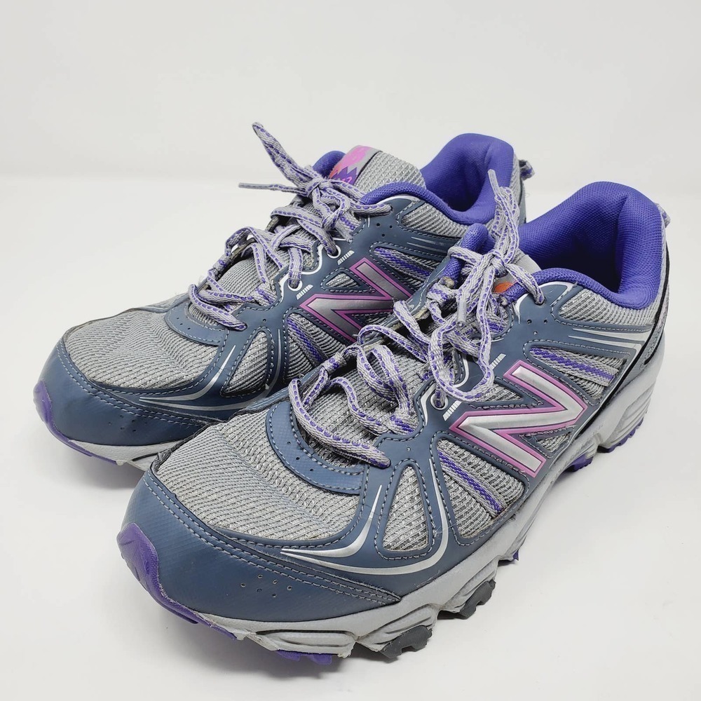 New Balance 412 v3 Trail Running Shoes Gray Purple Sneakers Women’s 11